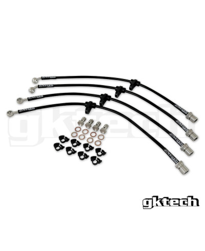 DURITES FLEXIBLES DE FREIN TRESSÉES TOYOTA 86/ SUBARU BRZ - GKTECH 