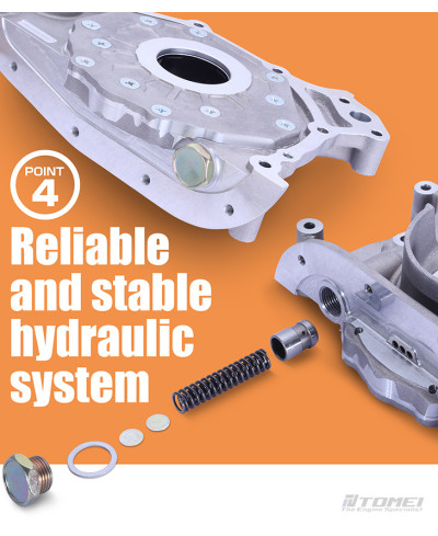 POMPE A HUILE HAUT DEBIT RB26DETT TOMEI