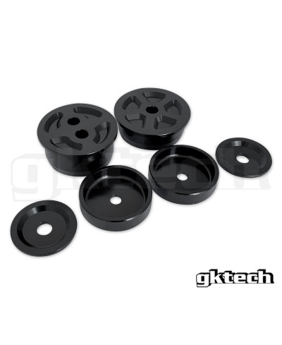 SILENT BLOCS EN ALUMINIUM DE DIFFERENTIEL TOYOTA 86/ SUBARU BRZ - GKTECH 