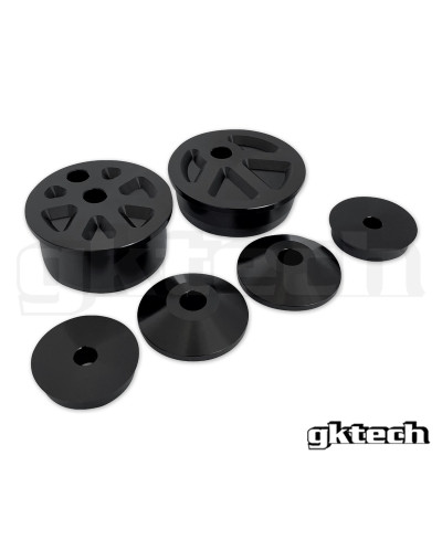 SILENT BLOCS EN ALUMINIUM DE DIFFERENTIEL TOYOTA 86/ SUBARU BRZ - GKTECH 