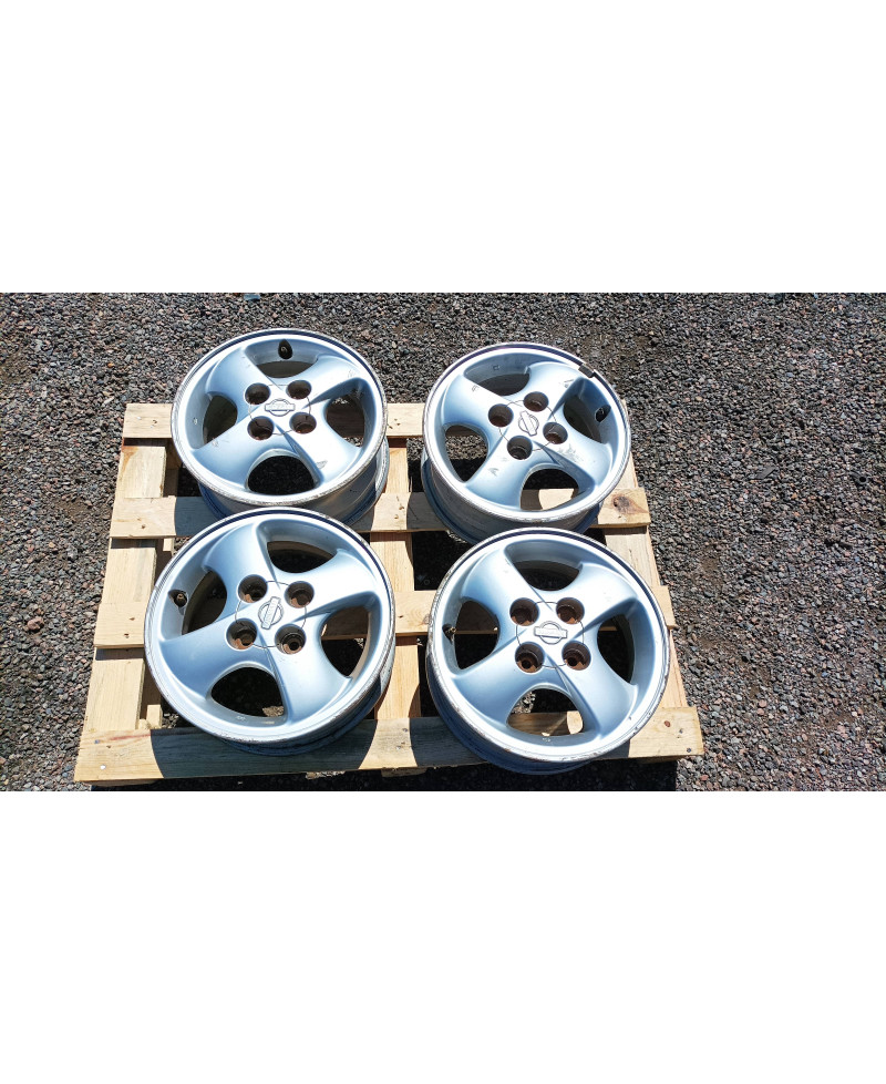 SET DE 4 JANTES 13X5 ORIGINE NISSAN