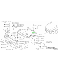SUPPORT PHARE SKYLINE R34 NISSAN