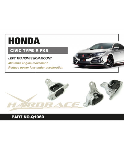SUPPORT BOITE DE VITESSE RENFORCE HONDA CIVIC TYPE R FK8 - HARDRACE 