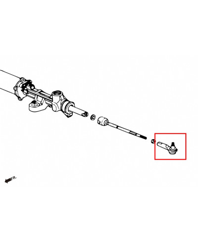 ROTULES DE DIRECTION HONDA S2000 - HARDRACE 