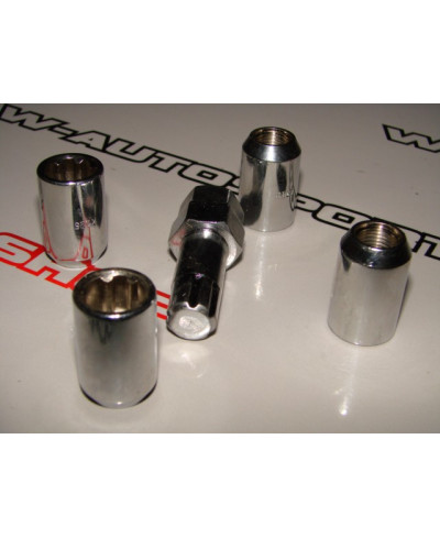 SET ECROUS ANTIVOL 12X125 SUPERFORMA