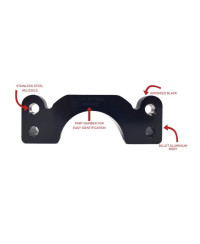 KIT DISQUES DE FREIN ARRIERE 300MM NISSAN S13/S14/S15 - HFM PARTS