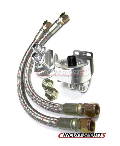 KIT RELOCALISATION FILTRE A HUILE SR20DET - CIRCUIT SPORT