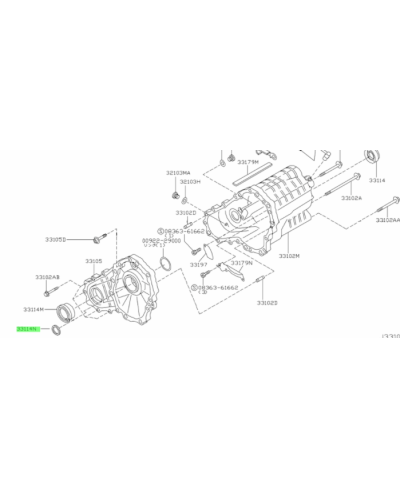 JOINT SPI BOITE DE TRANSFERT R32 R33 R34 GTR