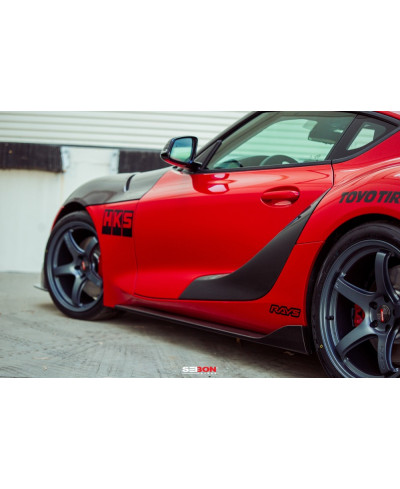 GARNITURES DE PORTES OEM CARBONE TOYOTA GR SUPRA 2020-2023 - 