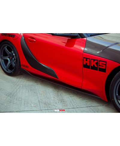 GARNITURES DE PORTES OEM CARBONE TOYOTA GR SUPRA 2020-2023 - 