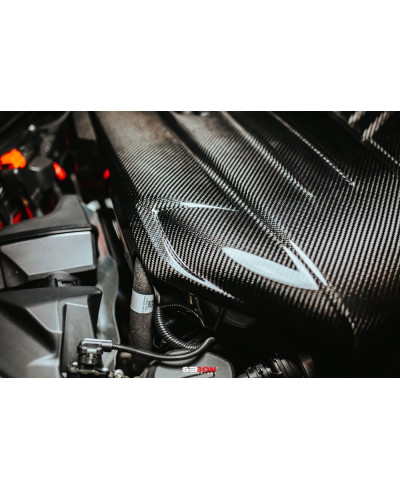 CACHE MOTEUR CARBONE TOYOTA GR SUPRA 2020-2023 - SEIBON 