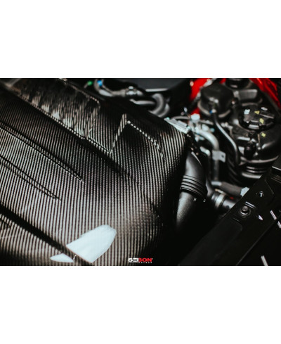 CACHE MOTEUR CARBONE TOYOTA GR SUPRA 2020-2023 - SEIBON 