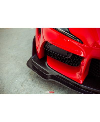 SPOILER AVANT FIBRE DE CARBONE STYLE MB TOYOTA GR SUPRA 2020-2023 - SEIBON