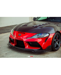 SPOILER AVANT FIBRE DE CARBONE STYLE MB TOYOTA GR SUPRA 2020-2023 - SEIBON