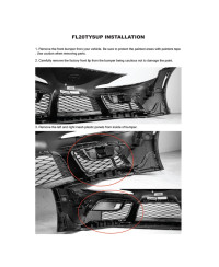 SPOILER AVANT FIBRE DE CARBONE STYLE MB TOYOTA GR SUPRA 2020-2023 - SEIBON