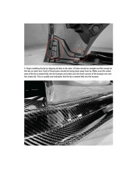 SPOILER AVANT FIBRE DE CARBONE STYLE MB TOYOTA GR SUPRA 2020-2023 - SEIBON