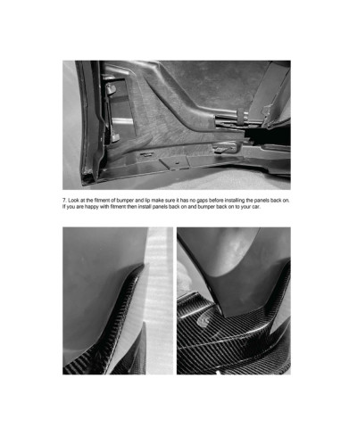 SPOILER AVANT FIBRE DE CARBONE STYLE MB TOYOTA GR SUPRA 2020-2023 - SEIBON