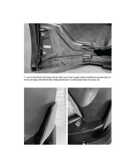 SPOILER AVANT FIBRE DE CARBONE STYLE MB TOYOTA GR SUPRA 2020-2023 - SEIBON