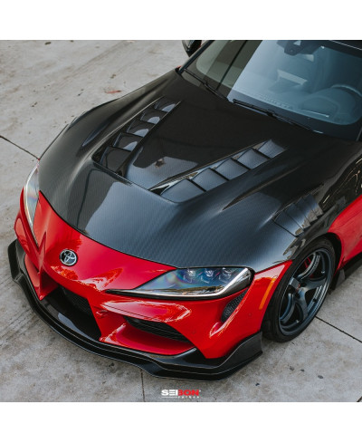CAPOT CARBONE TV-STYLE TOYOTA GR SUPRA 2020-2023 - SEIBON 