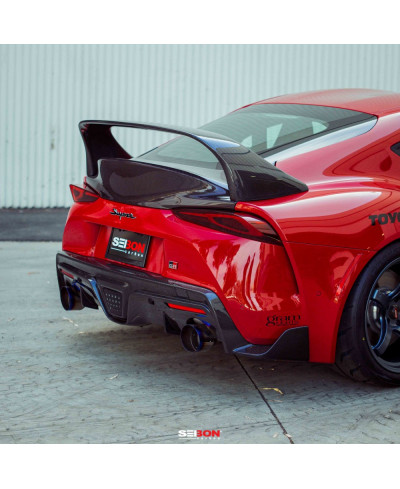 SPOILER ARRIERE CARBONE MB-STYLE TOYOTA GR SUPRA 2020-2023 - SEIBON 