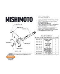 KIT RELOCALISATION PLAQUE D'IMMATRICULATION NISSAN Z 2023+- MISHIMOTO 