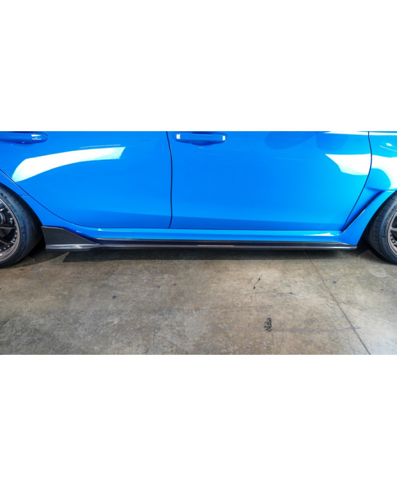 RAJOUTS DE BAS DE CAISSE CARBONE SIDE ROCKER HONDA CIVIC TYPE R 2023+ - APR PERFORMANCE 