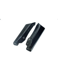 LAMES DE PARE-CHOCS ARRIERE CARBONE HONDA CIVIC TYPE R 2023+ - APR PERFORMANCE 