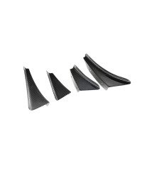 SET 4 CANARDS PARE-CHOCS AVANT CARBONE HONDA CIVIC TYPE R 2023+ - APR PERFORMANCE 