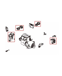 SUPPORT MOTEUR HONDA CIVIC 2006+ - HARDRACE