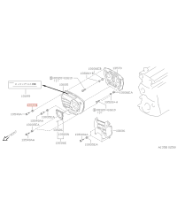 RONDELLE CACHE DISTRIBUTION RB25 / BR26 NISSAN