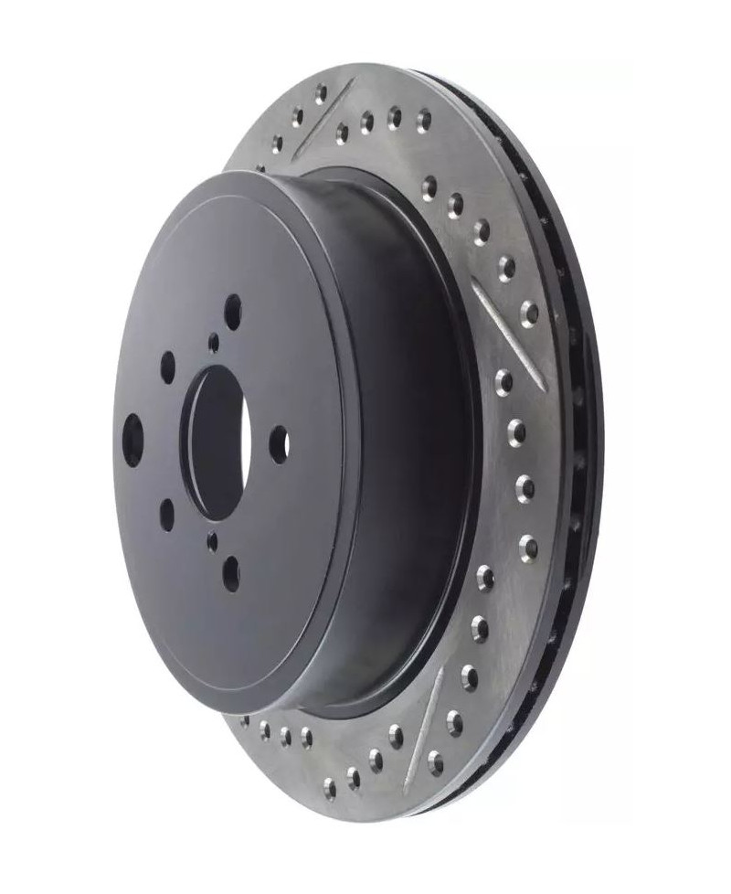 SET DISQUES ARRIERE 290X18 PERCÉS ET RAINURÉS SUBARU IMPREZA, BRZ, WRX/ TOYOTA 86/ SCION FRS - STOPTECH 