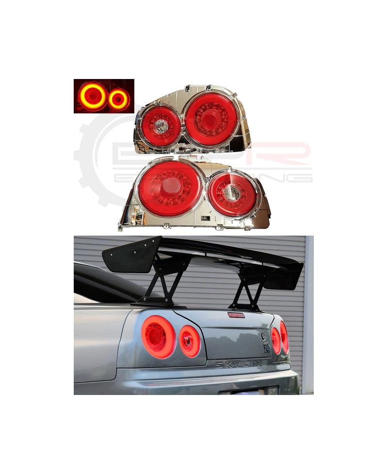 SET FEUX ARRIERES LED V2 HALO R34 EPR