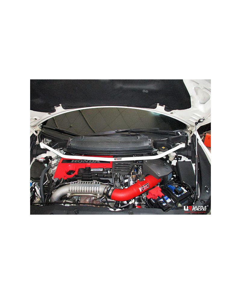 BARRE ANTI RAPPROCHEMENT AVANT 2 POINTS HONDA CIVIC TYPE R FK2 15-17 - ULTRA RACING 