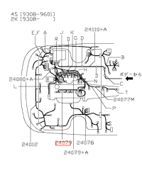 FAISCEAU BOBINE SKYLINE R34GTT