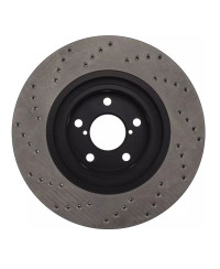 SET DISQUES AVANT 293.5X24 VENTILÉS ET PERCÉS TOYOTA GT86/SUBARU BRZ/ 