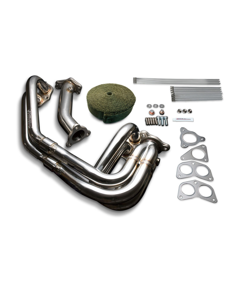 COLLECTEUR ECHAPPEMENT KIT EXPREME EJ SINGLE SCROLLUNEQUAL LENGTH TITAN EXHAUST BANDAGE SUBARU WRX/STI - TOMEI 