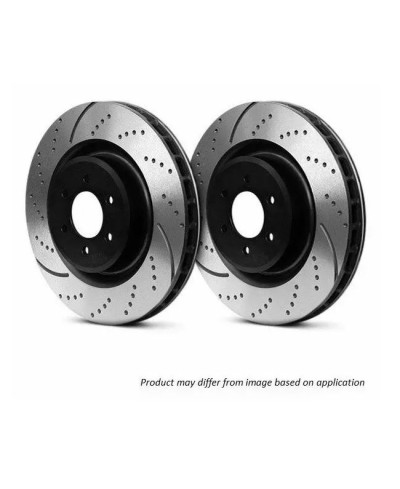 SET DISQUES ARRIERE GD SPORT 290X18 PERCÉS ET RAINURÉS SUBARU BRZ/ TOYOTA GT86 - GD1939