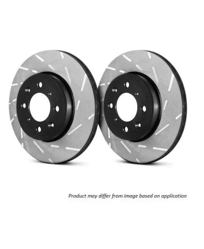 SET DISQUES ARRIERE 290X18 VENTILÉS ET RAINURÉS SUBARU BRZ/ TOYOTA GT86 - EBC BRAKES
