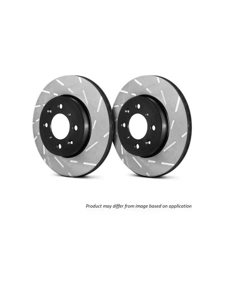 SET DISQUES ARRIERE 290X18 VENTILÉS ET RAINURÉS SUBARU BRZ/ TOYOTA GT86 - EBC BRAKES
