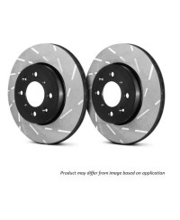 SET DISQUES ARRIERE 290X18 VENTILÉS ET RAINURÉS SUBARU BRZ/ TOYOTA GT86 - EBC BRAKES