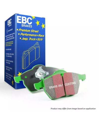 SET PLAQUETTES ARRIERE GREENSTUFF 2000 SUBARU BRZ/ TOYOTA GT86 - EBC BRAKES 