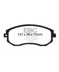 SET PLAQUETTES AVANT GREENSTUFF 2000 SUBARU BRZ/ TOYOTA GT86 - EBC BRAKES