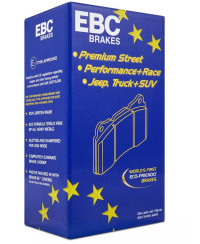 SET PLAQUETTES AVANT GREENSTUFF 2000 SUBARU BRZ/ TOYOTA GT86 - EBC BRAKES