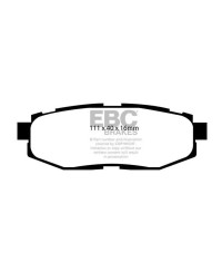 SET PLAQUETTES ARRIERE YELLOWSTUFF SUBARU BRZ/TOYOTA GT86 - EBC BRAKES