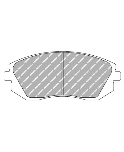 SET PLAQUETTES DE FREIN AVANT DS1.11 SUBARU BRZ, IMPREZA/ TOYOTA GT86 - FERODO