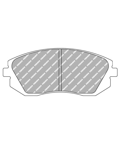 SET PLAQUETTES DE FREIN AVANT RACING DS UNO SUBARU BRZ, IMPREZA/ TOYOTA GT86 - FERODO 