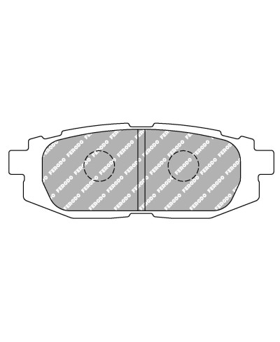 SET PLAQUETTES DE FREIN ARRIERE DS1.11 SUBARU BRZ, IMPREZA/ TOYOTA GT86 - FERODO 