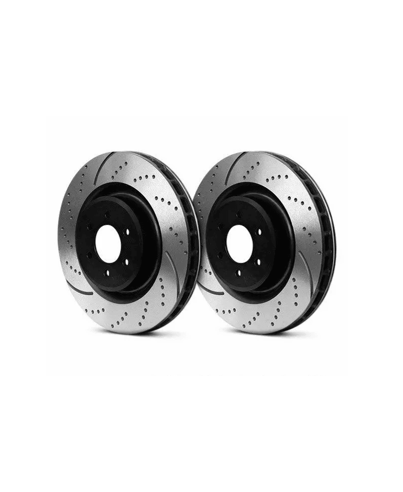 SET DE DISQUES AVANT Ø323X30 SUPRA MKIV EBC