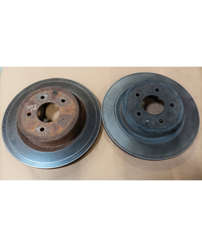 SET DE DISQUE DE FREINS ARRIERES 350Z NISSAN
