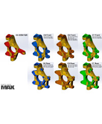 PORTE MOYEUX AVANT GRAND ANGLE CHEVROLET CORVETTE C5/C6 - MAX